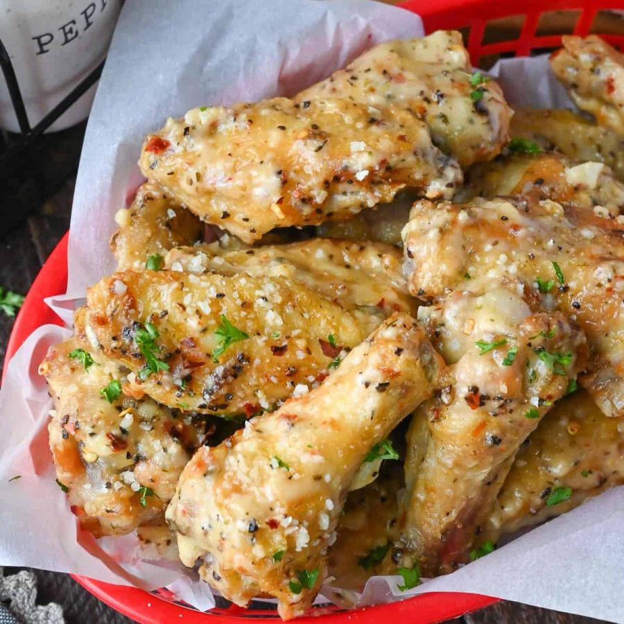 Garlic Parmesean Wings